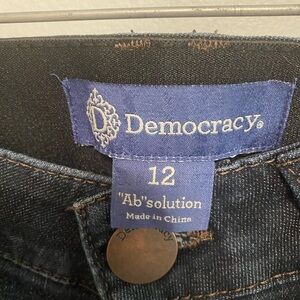 Size 12 Democracy jeans
